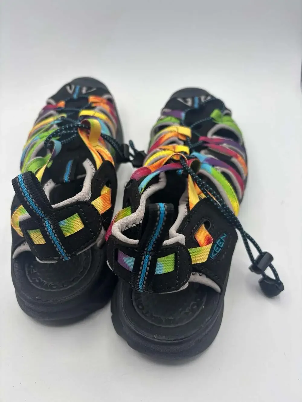 KEEN Women's Whisper Sport Sandal Original Tie Dye Size 11 US Pride
